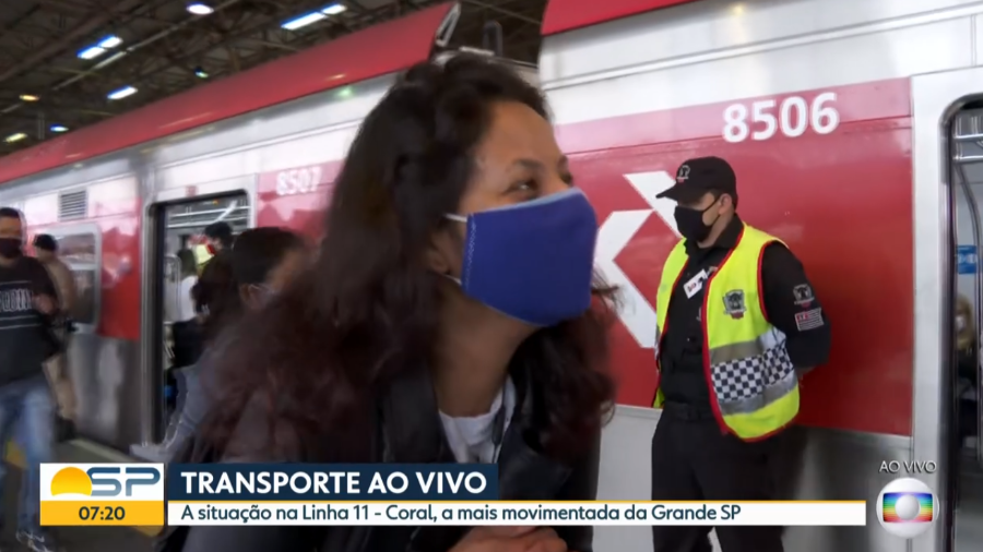 Mulher deixa repórter da Globo sem graça ao falar palavrão ao vivo Mulher deixa repórter da Globo sem graça ao falar palavrão ao vivo